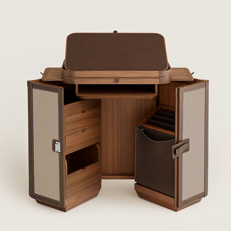 Folding deals cabinet desk